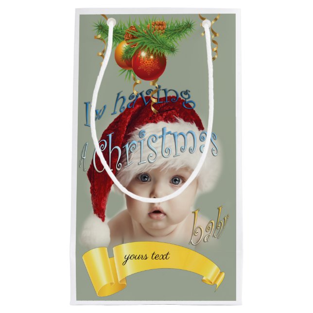 Weihnachtskind Kleine Geschenktüte (Vorderseite)