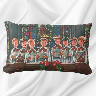 Weihnachtskinder aus dem 19. Jahrhundert Gesang in Lendenkissen