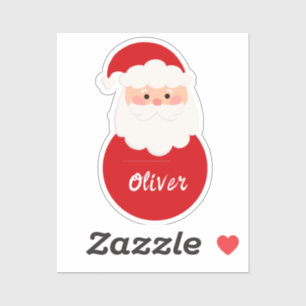 Weihnachtskinder personalisiert aufkleber