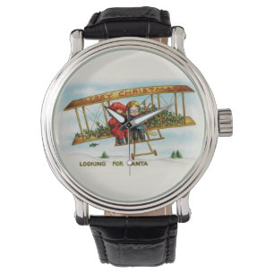 Weihnachtskinder suchen nach Weihnachten Armbanduhr