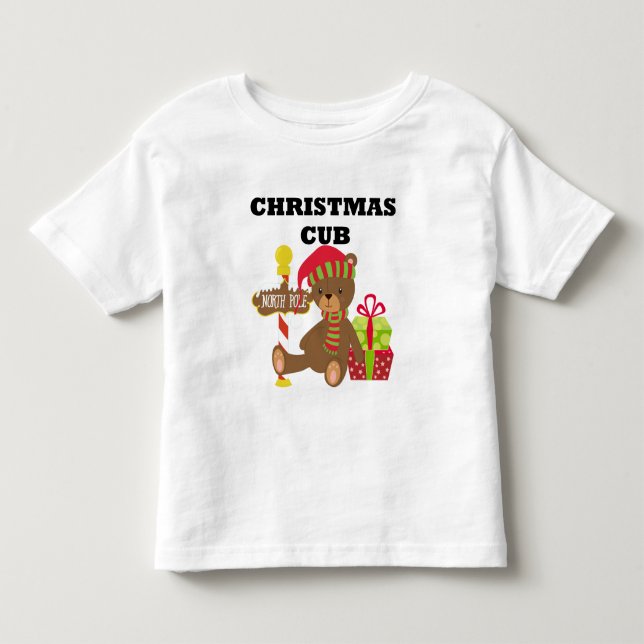 Weihnachtskinderkind Kleinkind T-shirt (Vorderseite)