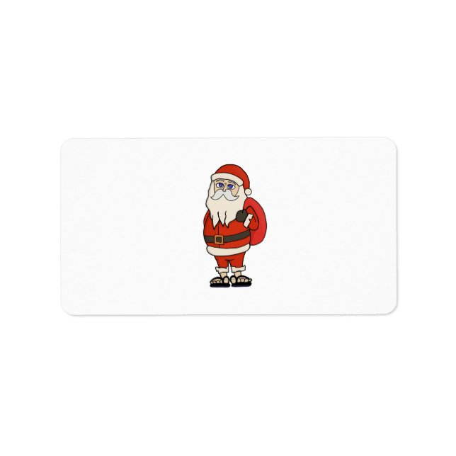 Weihnachtskippen Adressaufkleber (Vorne)