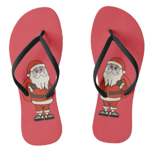 Weihnachtskippen Flip Flops