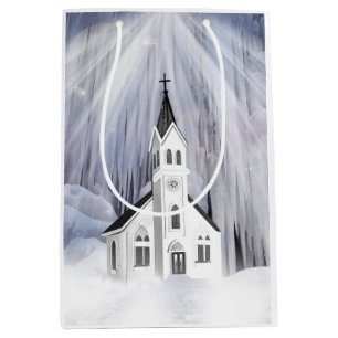 Weihnachtskirche Mittlere Geschenktüte