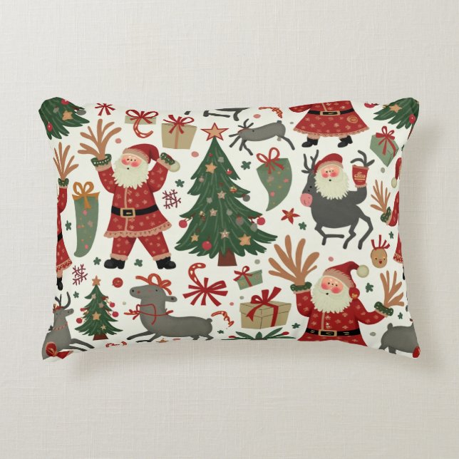 Weihnachtskissen Dekokissen (Vorderseite)