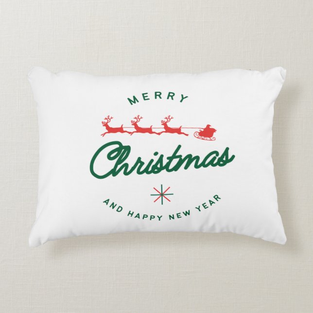Weihnachtskissen Dekokissen (Vorderseite)