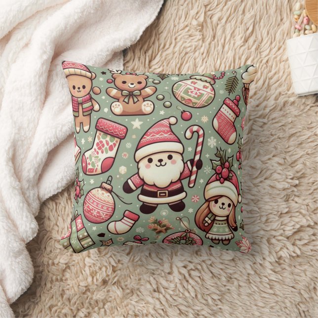 Weihnachtskissen Kissen (Decke)