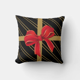 Weihnachtskissen, moderne Geschenkverpackung mit Kissen