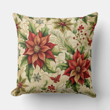 Weihnachtskissen - Retro-Urlaubsplanung