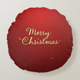 Weihnachtskissen Rundes Kissen