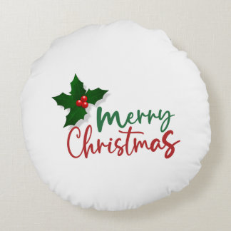 Weihnachtskissen Rundes Kissen