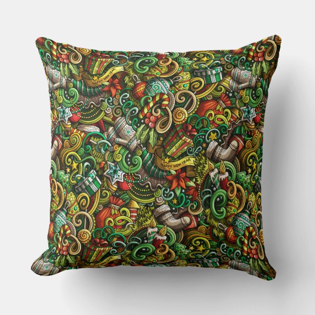 Weihnachtskissen Version 2 Kissen (Vorderseite)