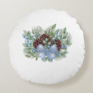 Weihnachtskissendesign Rundes Kissen