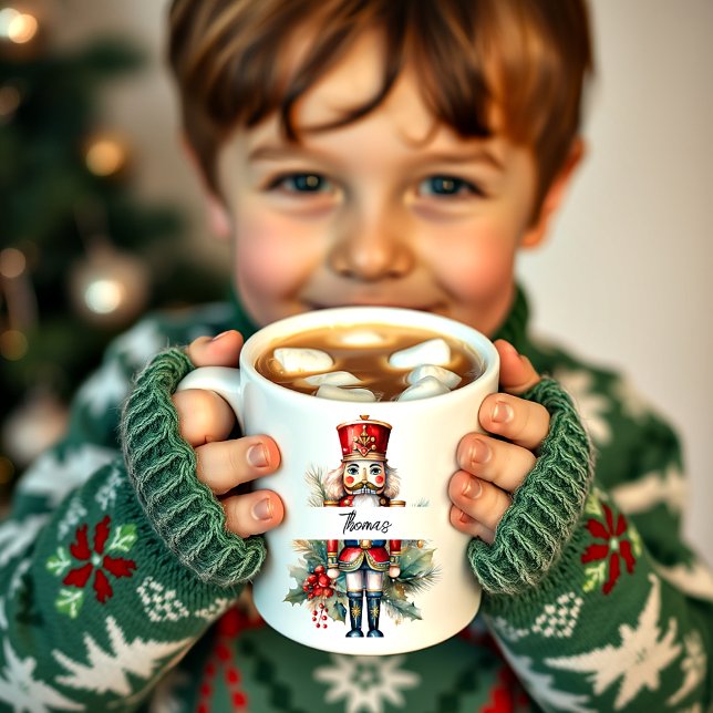 Weihnachtskitcracker personalisiert kaffeetasse (Von Creator hochgeladen)