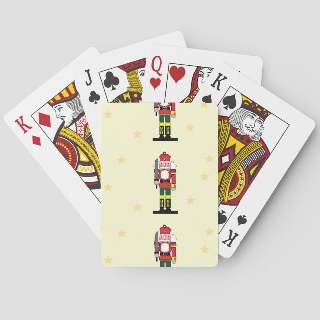 Weihnachtskitcracker Spielkarten (Rückseite)