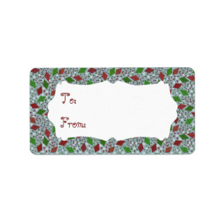 Weihnachtskites, Geschenketiketten Adressaufkleber