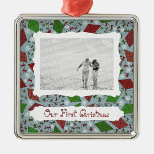 Weihnachtskites, Premium-Foto-Ornament Ornament Aus Metall
