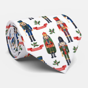 Weihnachtskitschigkeit mit gefliestem Muster Krawatte