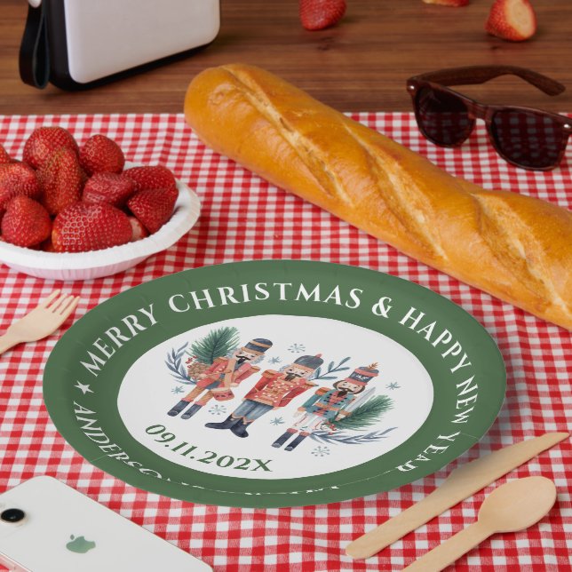 Weihnachtskitschigkeit Pappteller (Picknick)