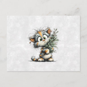 Weihnachtskitten Postkarte