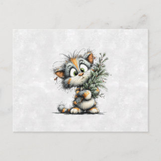 Weihnachtskitten Postkarte