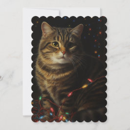Weihnachtskitty Feiertagskarte