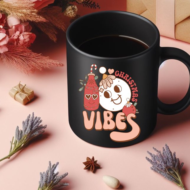Weihnachtskläger trinken Kaffee Tasse (Von Creator hochgeladen)