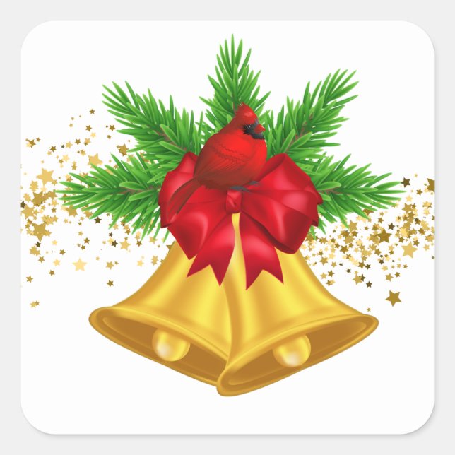 Weihnachtsklammern Stickers (Vorderseite)