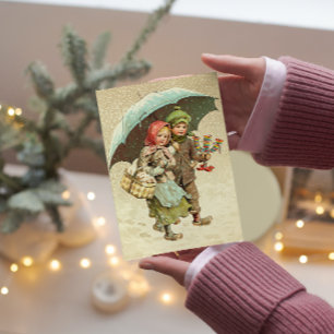Weihnachtsklassiker Jenny Nyström Schwedisch Feiertagspostkarte