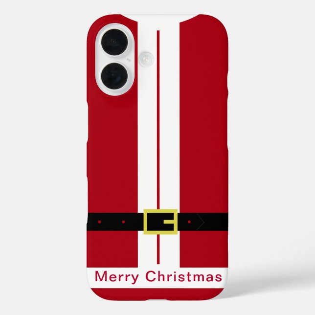 Weihnachtsklaus iPhone Case (Rückseite)