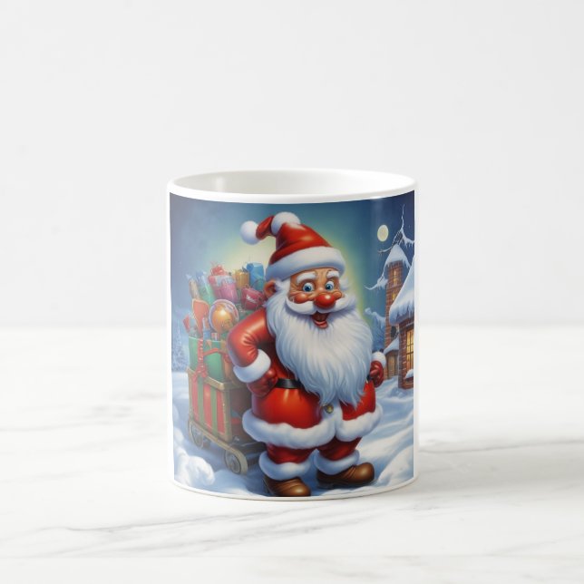Weihnachtsklauseln Frohe Weihnachten - Neues Jahr Kaffeetasse (Mittel)