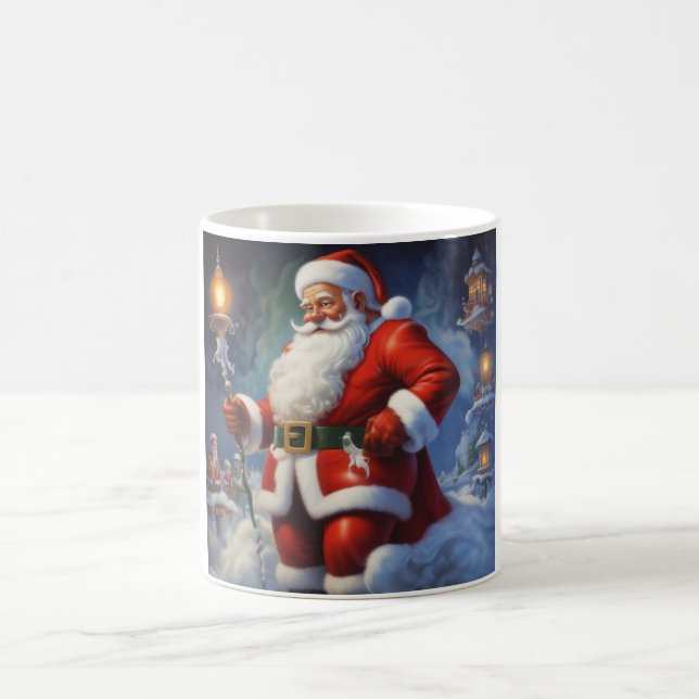Weihnachtsklauseln Frohe Weihnachten - Neues Jahr Kaffeetasse (Mittel)