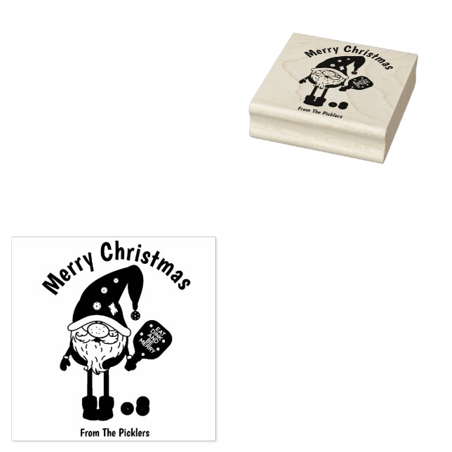 Weihnachtskleball Briefmarke Gummistempel (Stempel)