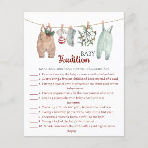 Weihnachtskleidung Baby Traditionen Spiel