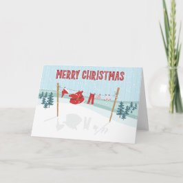 Weihnachtskleidung Frohe Weihnachtskarte Karte