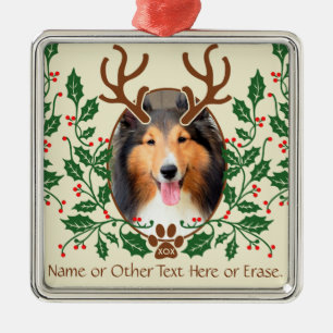 Weihnachtsklingeln für Hunde / Katze Persönliches  Silbernes Ornament