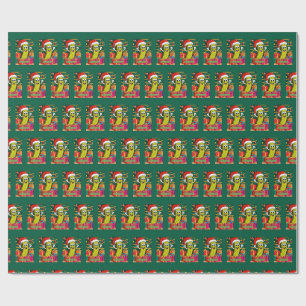 Weihnachtsklotz Geschenkpapier