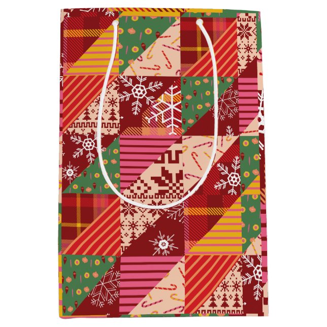 Weihnachtsknecht Mittlere Geschenktüte (Vorderseite)