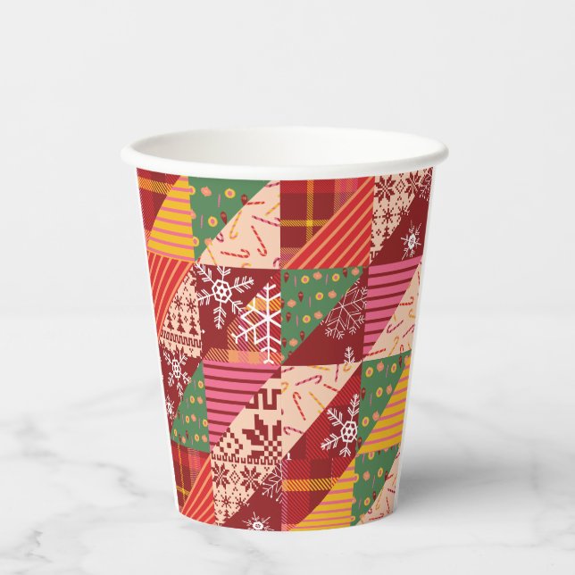 Weihnachtsknecht Pappbecher (Vorderseite)
