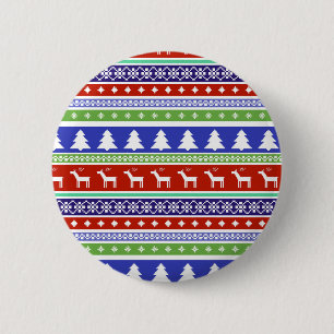 Weihnachtsknopf Button