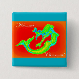 Weihnachtsknopf Button