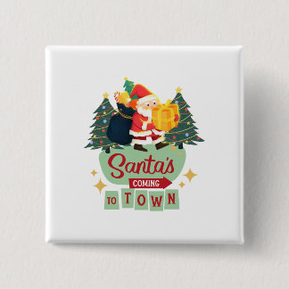 Weihnachtsknopf Button