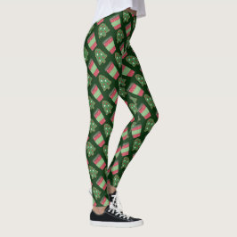 Weihnachtskoch und Kaffee-Leggings Leggings