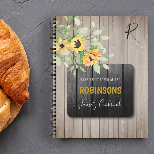 Weihnachtskochbuch rustikale Küche Familienrezepte Notizbuch (Von Creator hochgeladen)