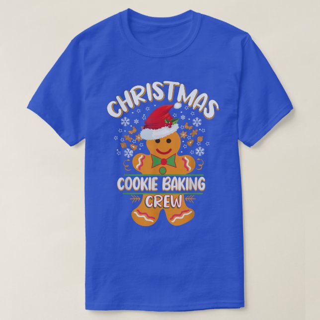 Weihnachtskochen Backen Crew Funny Xmas Weihnachts T-Shirt (Design vorne)