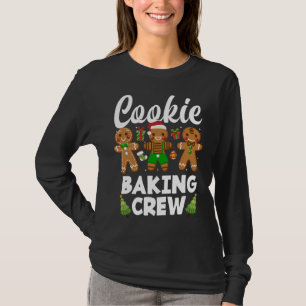 Weihnachtskochen Backen Crew Lebkuchen Weihnachten T-Shirt