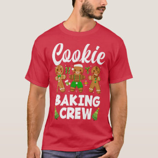 Weihnachtskochen Backen Crew Lebkuchen Weihnachten T-Shirt