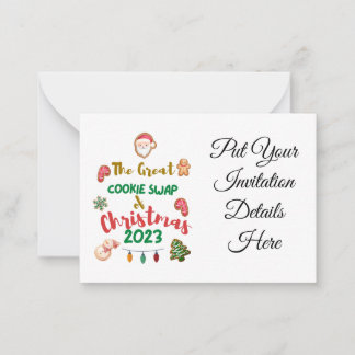 Weihnachtskochtausch 2023 Einladung