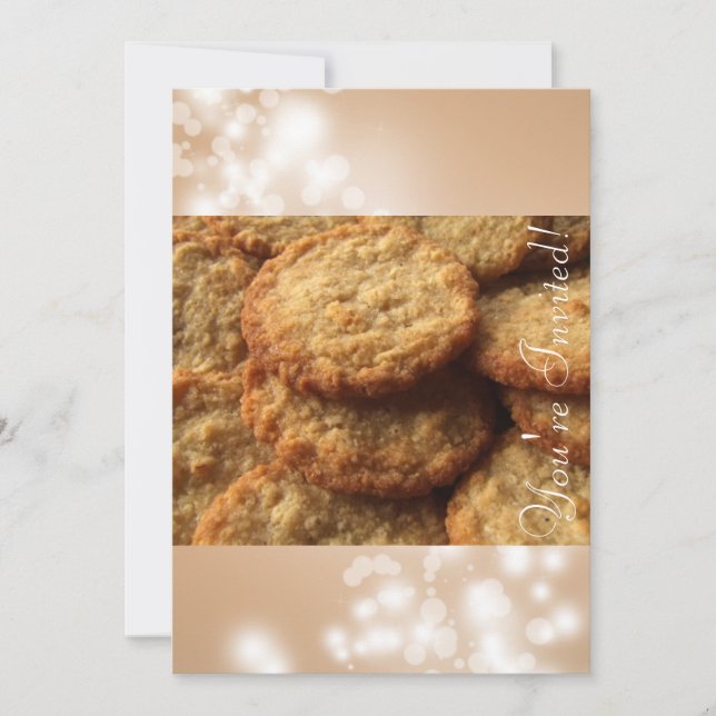 Weihnachtskochtausch-Party Einladung (Vorderseite)