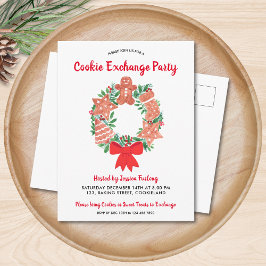Weihnachtskochtausch-Party Einladung